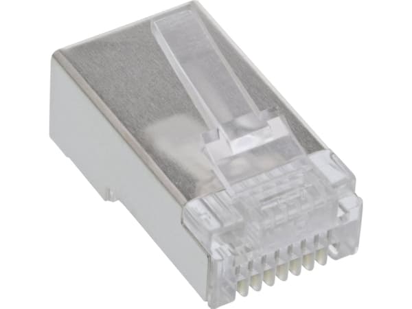 InLine 73098T, RJ-45, Läpinäkyvä, Muovipussi