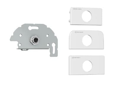 Kindermann 7456000417, 6.35mm, 1 moduuli(a), Harmaa, Valkoinen