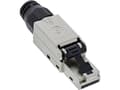 Miniatyrbild 1 av 5: InLine 76204C, RJ-45, Silver, Hankoppling, Rak, Metall, Plast, Cat8.1