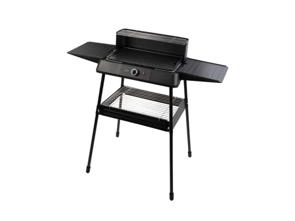 JATA JEBQ1002, 1800 W, Grilli, Sähkö, Grid, Musta, Suorakulmainen