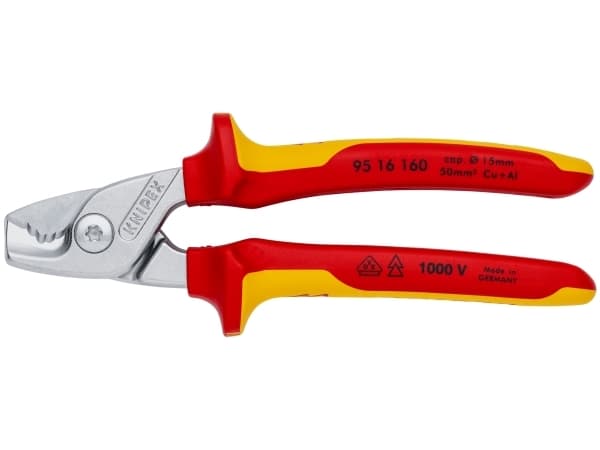 Elektrisk kabel žirklės KNIPEX 951660SB