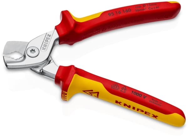 Elektrisk kabel žirklės KNIPEX 951660SB
