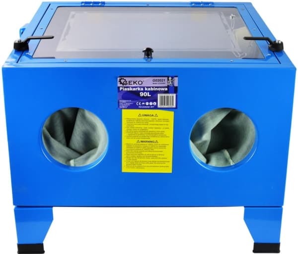 Geko hiekkapuhalluskaappi 90L - 230 V