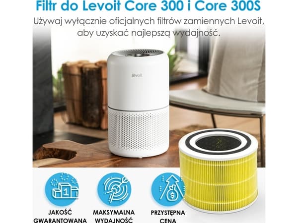 Levoit Core300-RF-PA lemmikkieläinsuodatin Core300S:lle ja Core300:lle