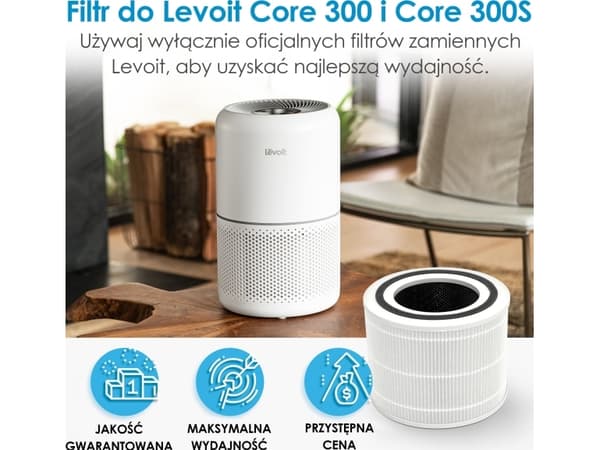 Levoit-suodatin Core 300 ja 300S yleiskäyttöön