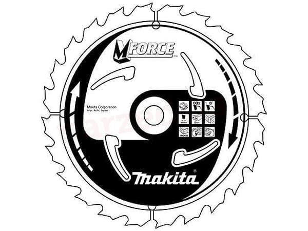 MAKITA PIŁA TARCZOWA 170x30/16x24z MFORCE