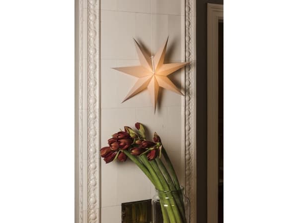Konstsmide 2917-200, Dekorativ lysfigur, Hvit, Papir, IP20, 1 lampe(r), E14