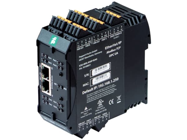 Pepperl+Fuchs 70108832 ICE3-8IOL-K45P-RJ45 I/O-moduuli 24 V/DC 1 kpl