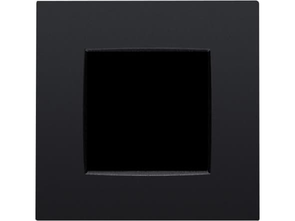 NIKO Ramme 1-modul, Intense, matt black