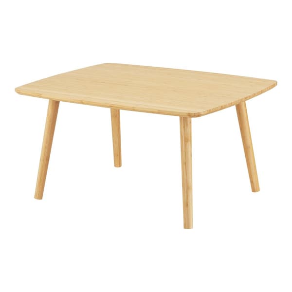 Soffbord Nurmijärvi 40x80x60 cm bambu [en.casa]