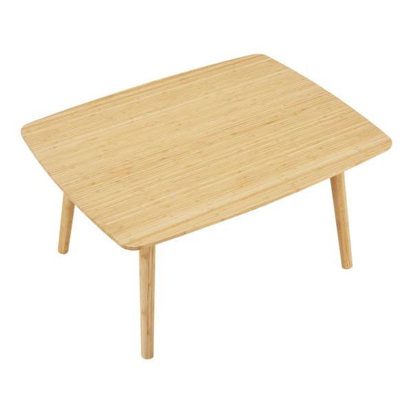 Soffbord Nurmijärvi 40x80x60 cm bambu [en.casa]