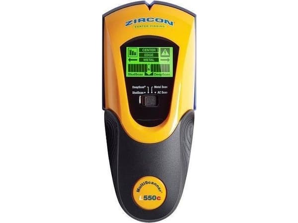 Zircon Detector Zircon L 550C MultiScanner (wooden/metal profiles, ferrous/non-ferrous metals, live electric wires)