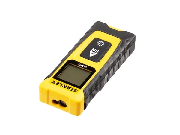 Stanley SLM65, Avståndslasermätare, Matarfack, m, Svart, Gul, Digital, LCD, 20 m