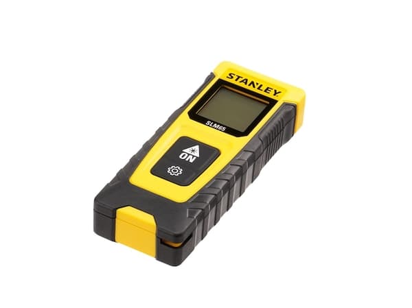 Stanley SLM65, Avståndslasermätare, Matarfack, m, Svart, Gul, Digital, LCD, 20 m