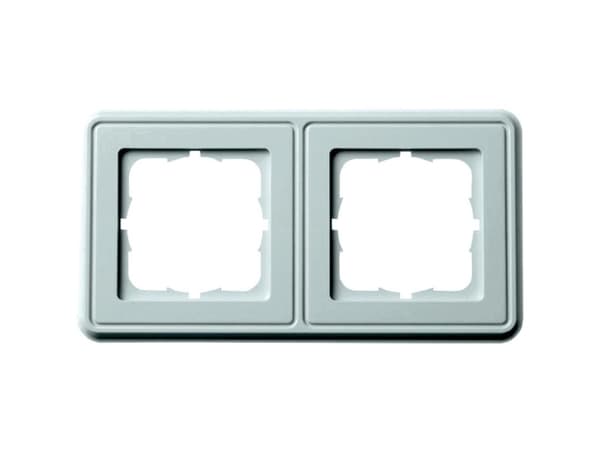 Telegärtner Double frame for AMJ/UMJ, 151 mm, 80 mm