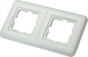 Telegärtner Double frame for AMJ/UMJ, 151 mm, 80 mm
