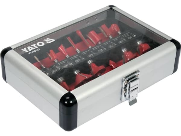 Yato YT-68007, Poranteräsarja, 6 mm, 15 kpl, 3, 6, 6,35, 12, 12,7, 16, 22, 24,4, 28,6, 32 mm