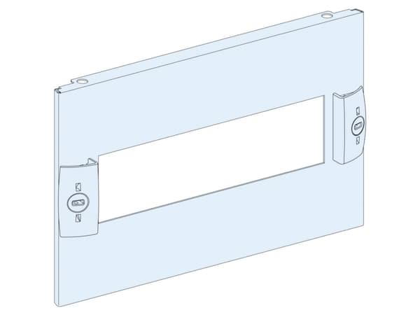 PrismaSet Metallinen kansi, jossa on leikkaus modulaariselle laitteelle 300x200mm LVS03214