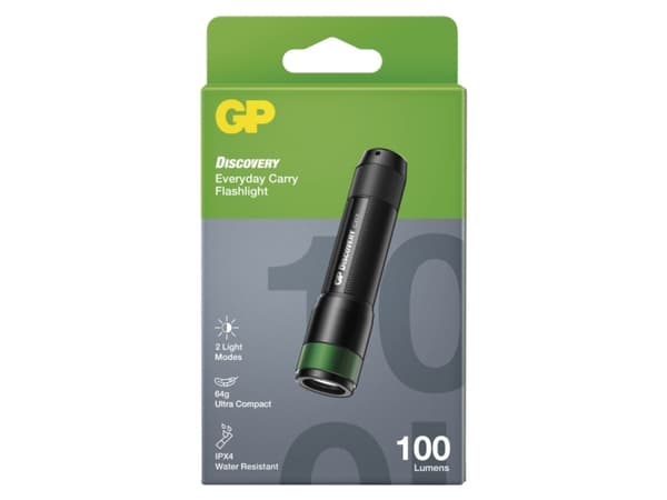 GP-batteri GP-lommelykt C31X 100 lumen 1 x AA 260GPACT0C31X000