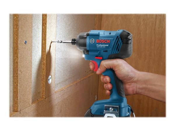 Bosch Light Series GDR 18V-160 Professional - Stötdrivare - sladdlös - 1/4-tums hexuttag - 160 N·m - inget batteri - 18 V - SOLO