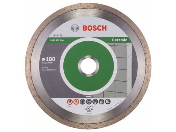 Bosch Professional for Ceramic - Diamantskjæreplate - for flis, keramisk, marmor - 180 mm