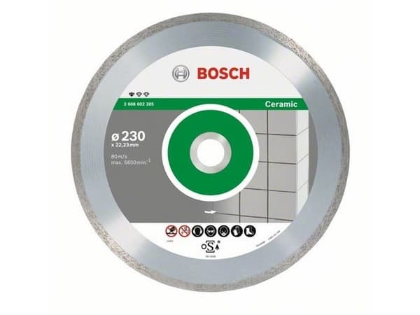 Bosch Professional for Ceramic - Diamantskjæreplate - for flis, keramisk, marmor - 180 mm