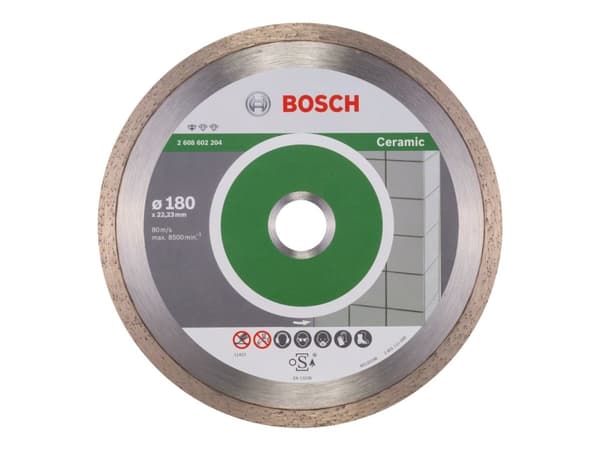 Bosch Professional for Ceramic - Diamantskjæreplate - for flis, keramisk, marmor - 180 mm