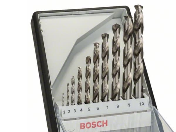 Bosch BORSÆT HSS-G 135GR 1-10MM 10 STK ROBUSTL