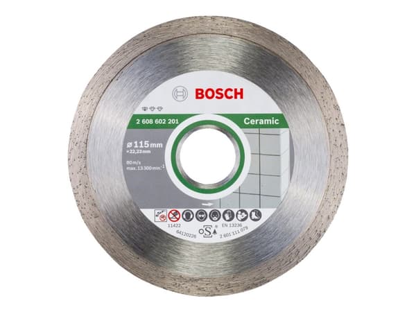 Bosch DIAMANTSKIVE STD CERAMIC 115X22,23MM