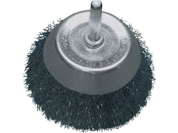 Abraboro 75 mm ABRABORO stötborste - korrugerad tråd, skaft