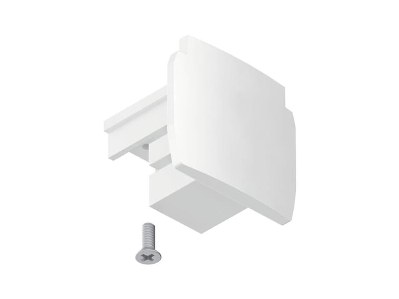 Paulmann 91383 ProRail3 Endcap Højspændings-wiresystem-komponenter Endestykke ProRail3 Hvid