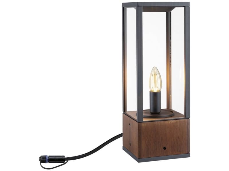 Paulmann Lichtobjekt Venea 94673 Belysningssystem Plug&Shine LED havestråler LED (RGB) 2 W Varmhvid Træ