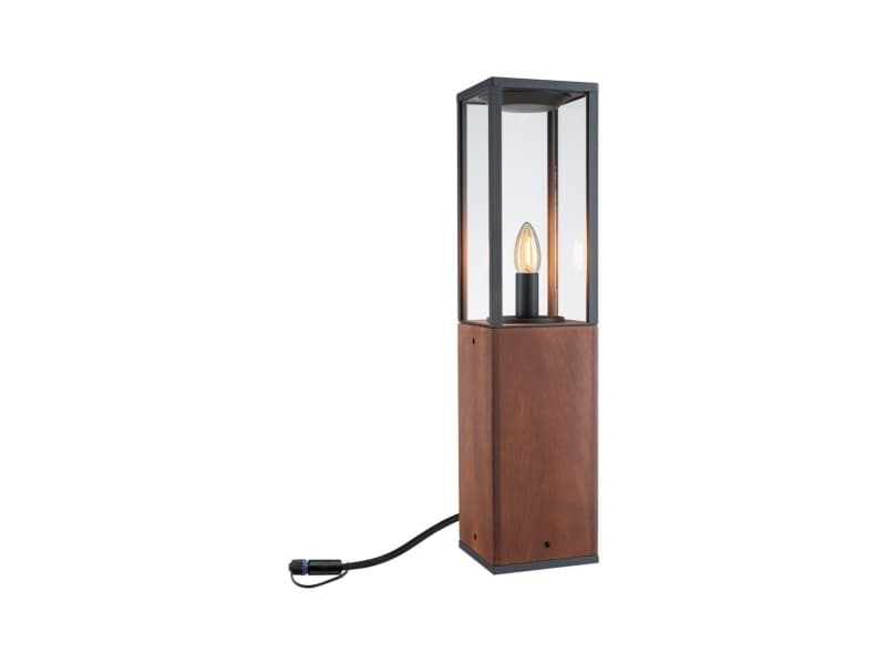Paulmann Lichtobjekt Venea 94674 Belysningssystem Plug&Shine LED havestråler LED (RGB) 2 W Varmhvid Træ