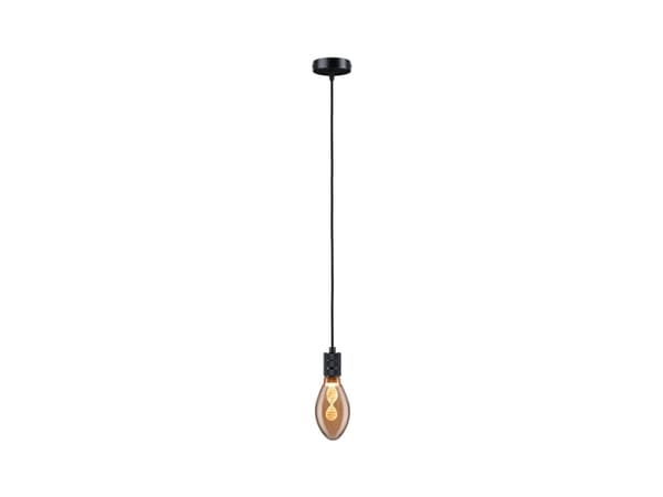 Paulmann Tilla, 1 lampor, E27, IP20, Svart