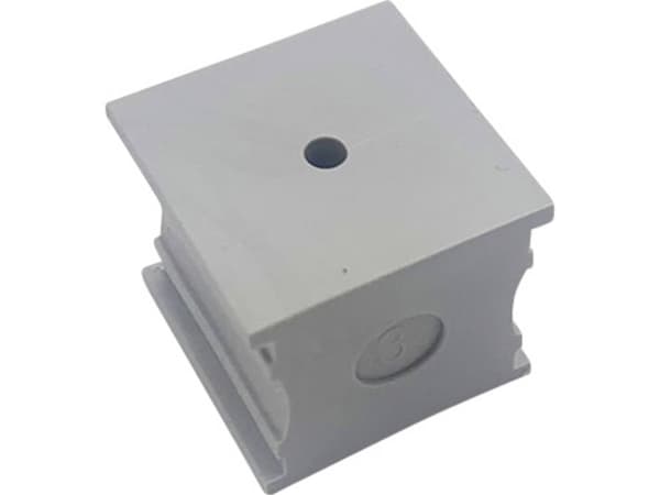 TRU COMPONENTS KT 3 Kabelgennemføring Klemme-diameter (max.) 4 mm Elastomer Grå 1 stk