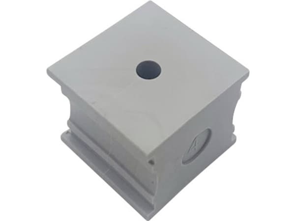 TRU COMPONENTS KT 4 Kabelgennemføring Klemme-diameter (max.) 5 mm Elastomer Grå 1 stk