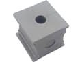 Miniatyrbild 1 av 2: TRU COMPONENTS ELT 6 Kabelgennemføring slidset Klemme-diameter (max.) 7 mm Elastomer Grå 1 stk