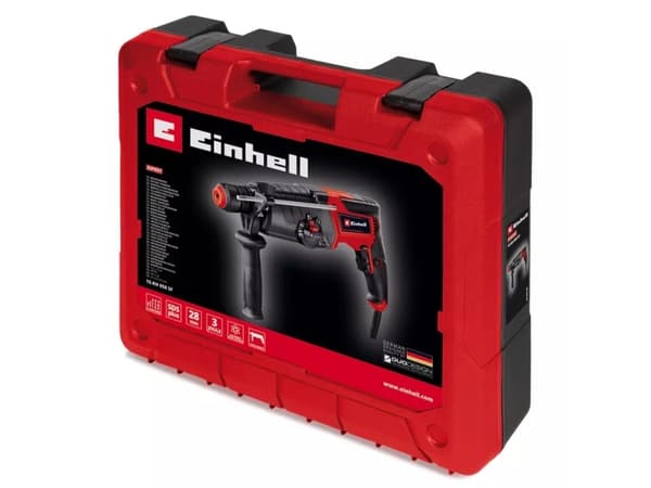 Einhell TE-RH 950 5F, SDS Max, Sort, Rød, 2,8 cm, 3 J, 950 W, 3 m