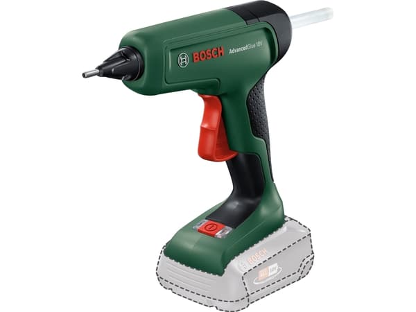 Bosch AdvancedGlue 18V - Varmsmeltelimpistol - trådløs - 11 mm - uten batteri - 18 V - SOLO