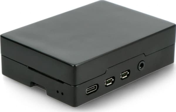 OEM Raspberry Pi 4B alumiinikotelo - musta