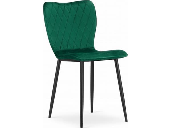 Leobert FOX chair - dark green velvet x 4