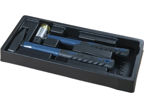 Scheppach TW1000, Svart, Blå, 7 lådor, 7 lådor, 2 hjul, 460 mm, 765 mm