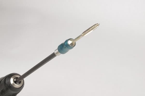 wolfcraft GmbH 2983000, Enstaka artikel, Förlängningsskaft, 1/4", Svart, Silver, 150 mm, 1 styck