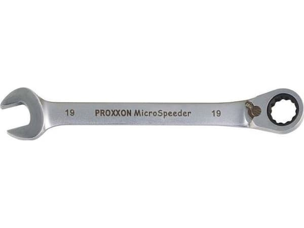 Proxxon 18 mm:n jakoavain PROXXON MicroSpeeder - kytkimellä varustettuna
