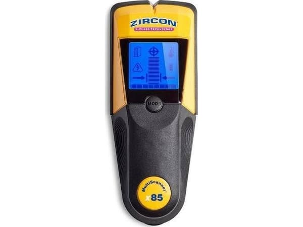 Zircon Zircon X85 MultiScanner OneStep-detektor (tre-/metallprofiler, termiske, strømførende elektriske kabler)