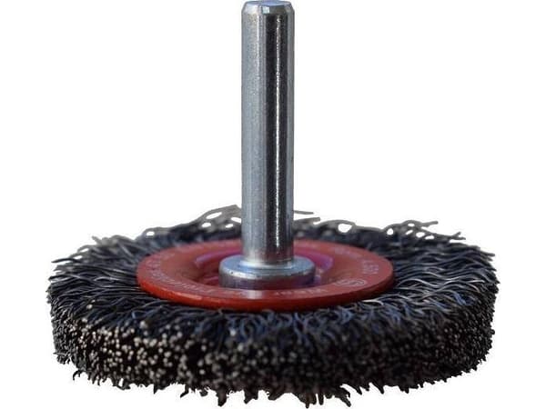 Abbraboro skivebørste 50x12 mm ABRABORO - bølgetråd, skaft