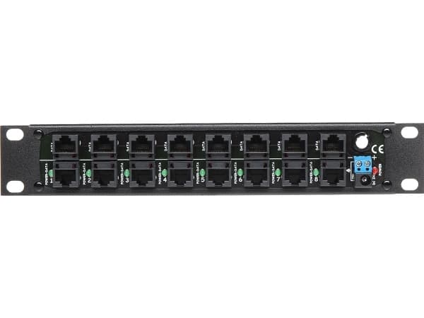 Delta Patch panel 10 "8x RJ-45/8x RJ-45 (POE-8/R10)
