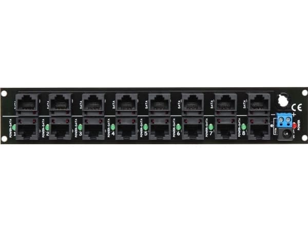 Delta Patch panel 8x RJ-45/8x RJ-45 (POE-8/R)