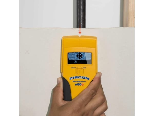 Metalldetektor Zircon E60C (järnhaltiga/icke järnhaltiga metaller, strömförande elkablar)