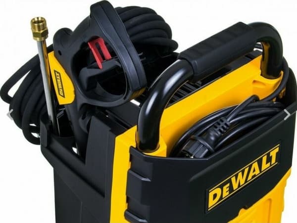 DeWALT DXPW001E, Kompakti, Sähkö, 8 m, Korkeapaine, Musta, Keltainen, Messinki